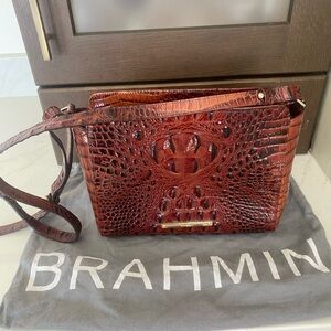 Brahmin Crocodile Purse